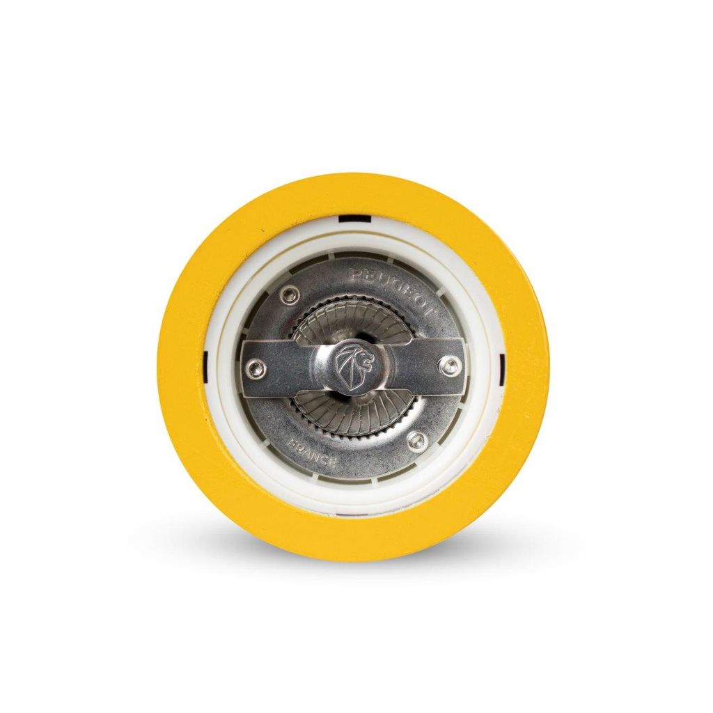 Moulin à sel manuel u'Select Paris Rama bois laqué jaune safran 18 cm - Visuel 3